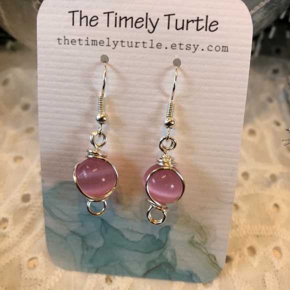 SALE - 3 Pair of handcrafted Earrings - Picture 5 of 7